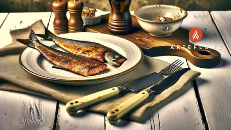 Swedish Butter-Basted Arctic Char on the Arteflame Grill