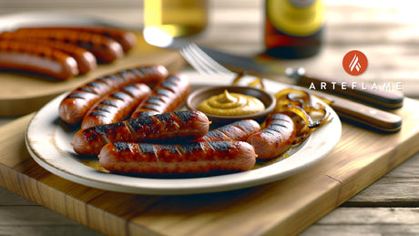 Mississippi Hickory-Smoked Sausage Links on Arteflame