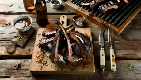 Colorado BBQ Grilled Elk Ribs