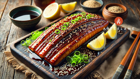 Grilled Eel with Teriyaki Glaze