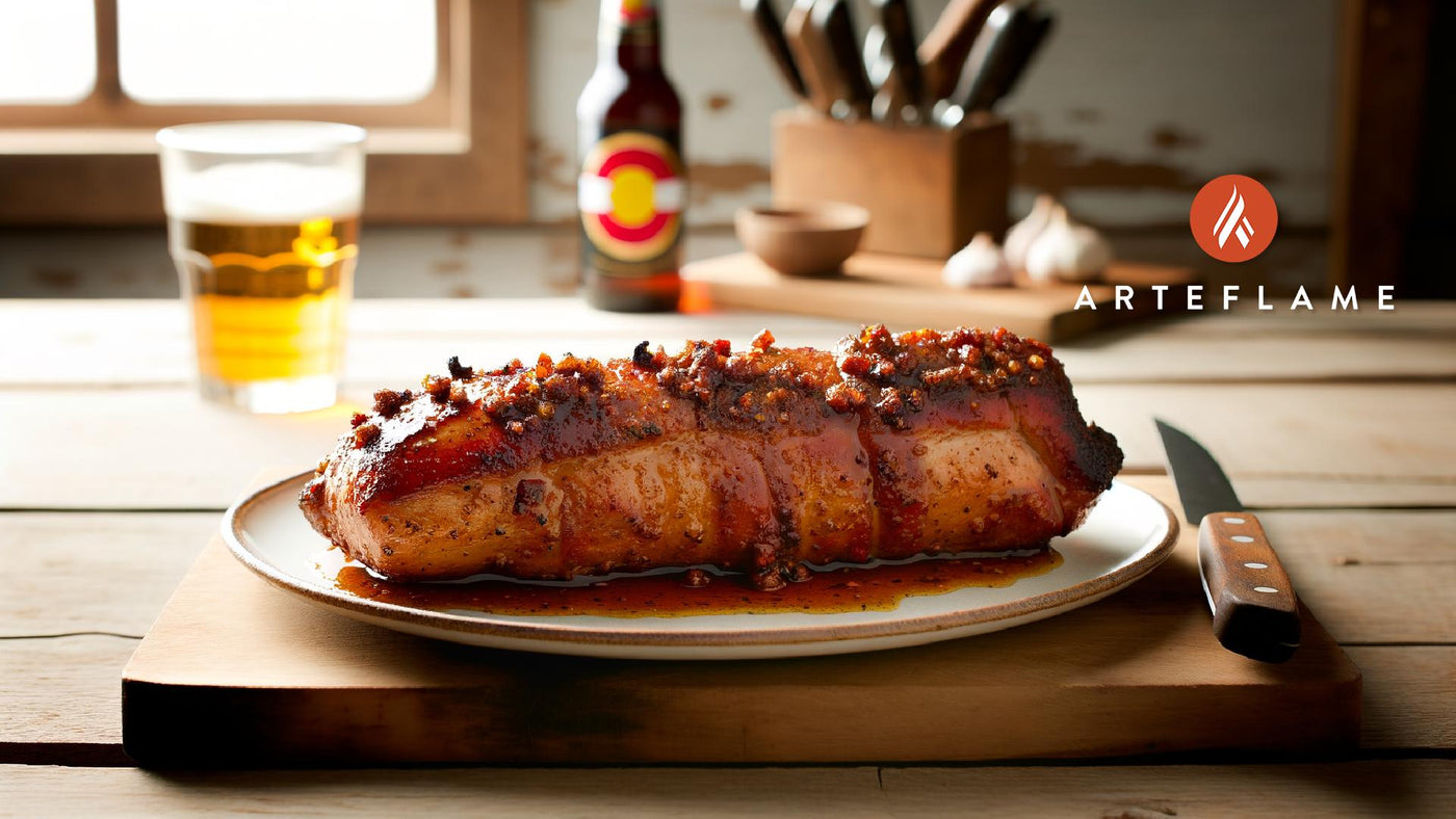 Spiced Colorado Pork Tenderloin on the Arteflame