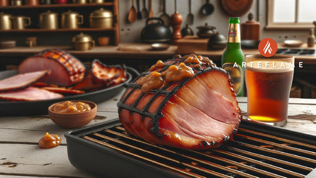 Georgia Char-Grilled Country Ham with Honey Mustard Glaze