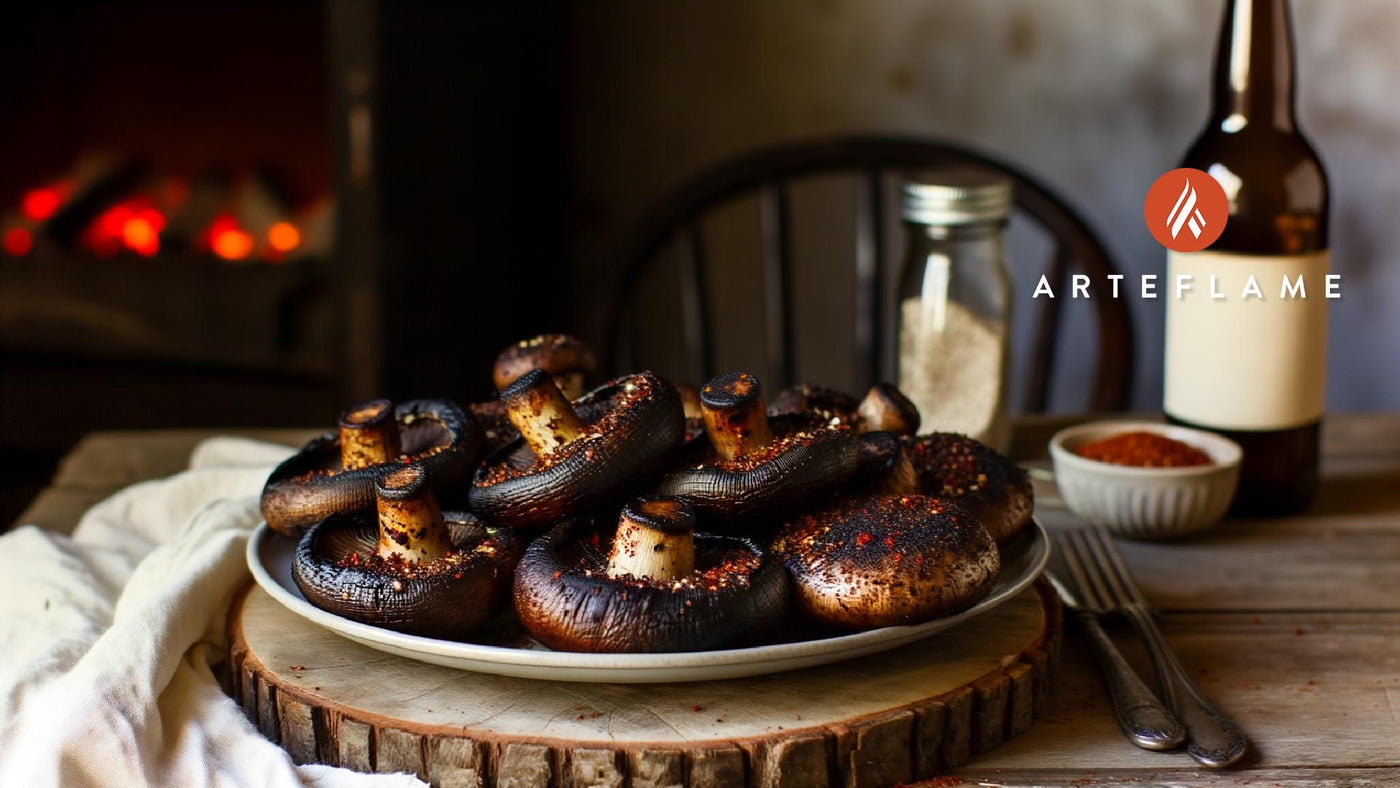 Louisiana Cajun-Spiced Grilled Portobello Mushrooms