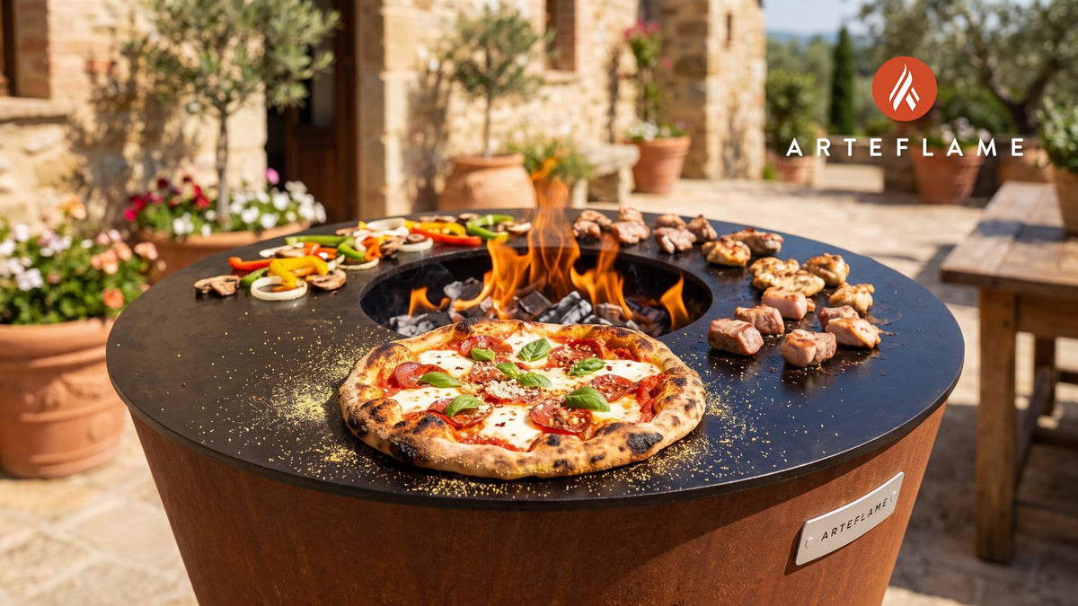 Grilled Pizza: Wood-Fired & Crispy Crust | Arteflame