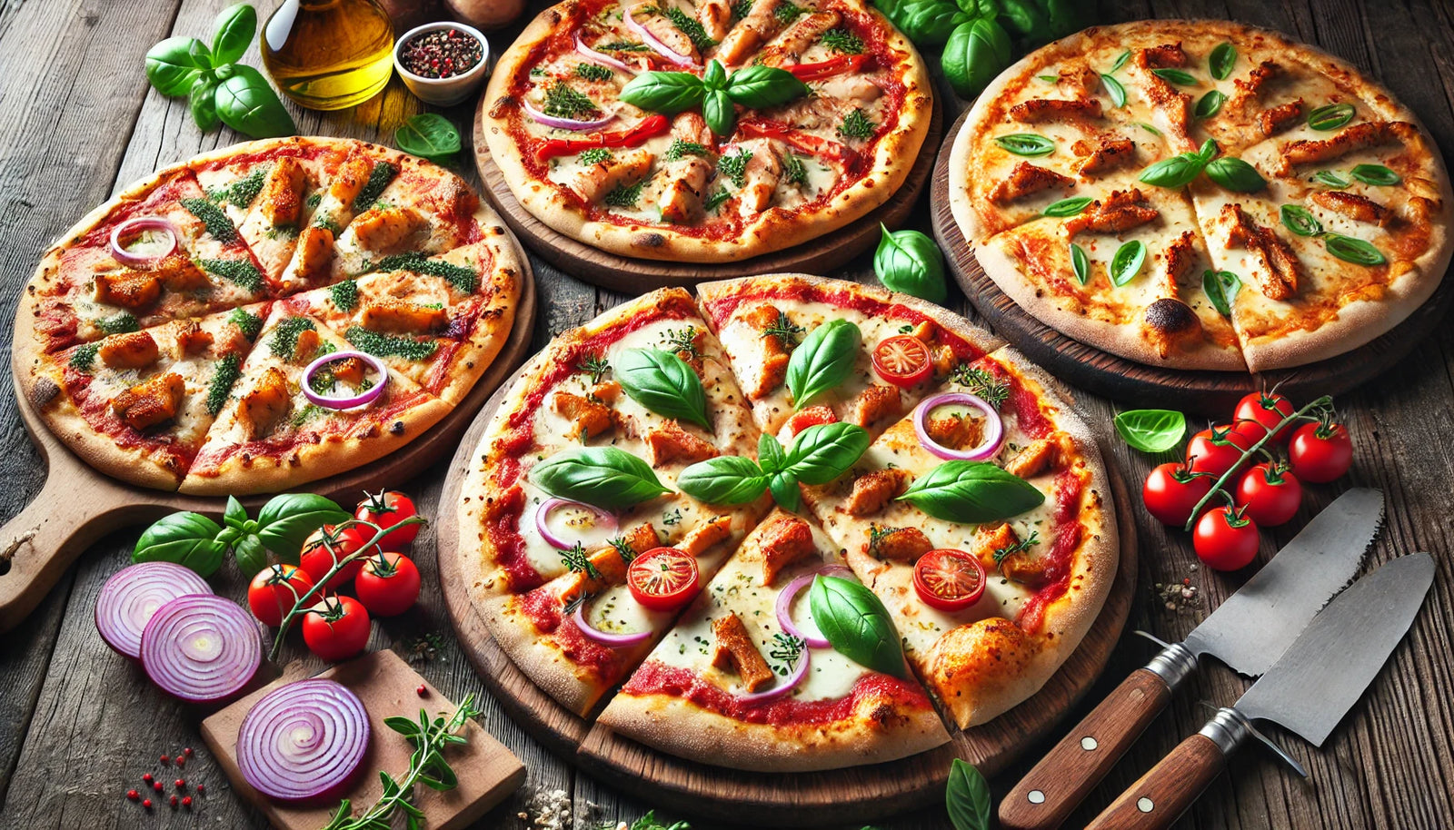 Arteflame pizza oven ideas, showcasing a variety of delicious homemade pizzas with different toppings