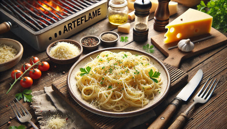 Creamy Cacio e Pepe with Smoky Flavor