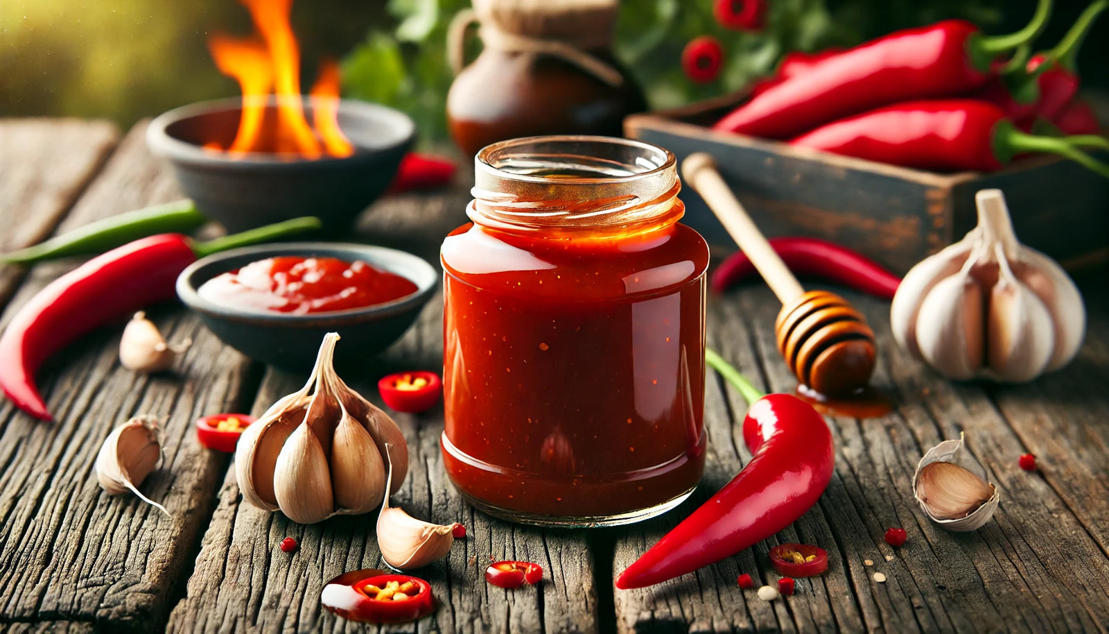 Smoky Homemade Sriracha Sauce