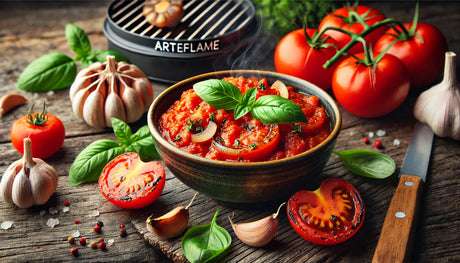 Smoky Tomato Sauce with Fire-Roasted Ingredients