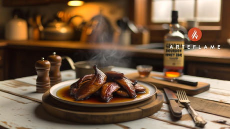 Georgia Bourbon Honey BBQ Glazed Duck