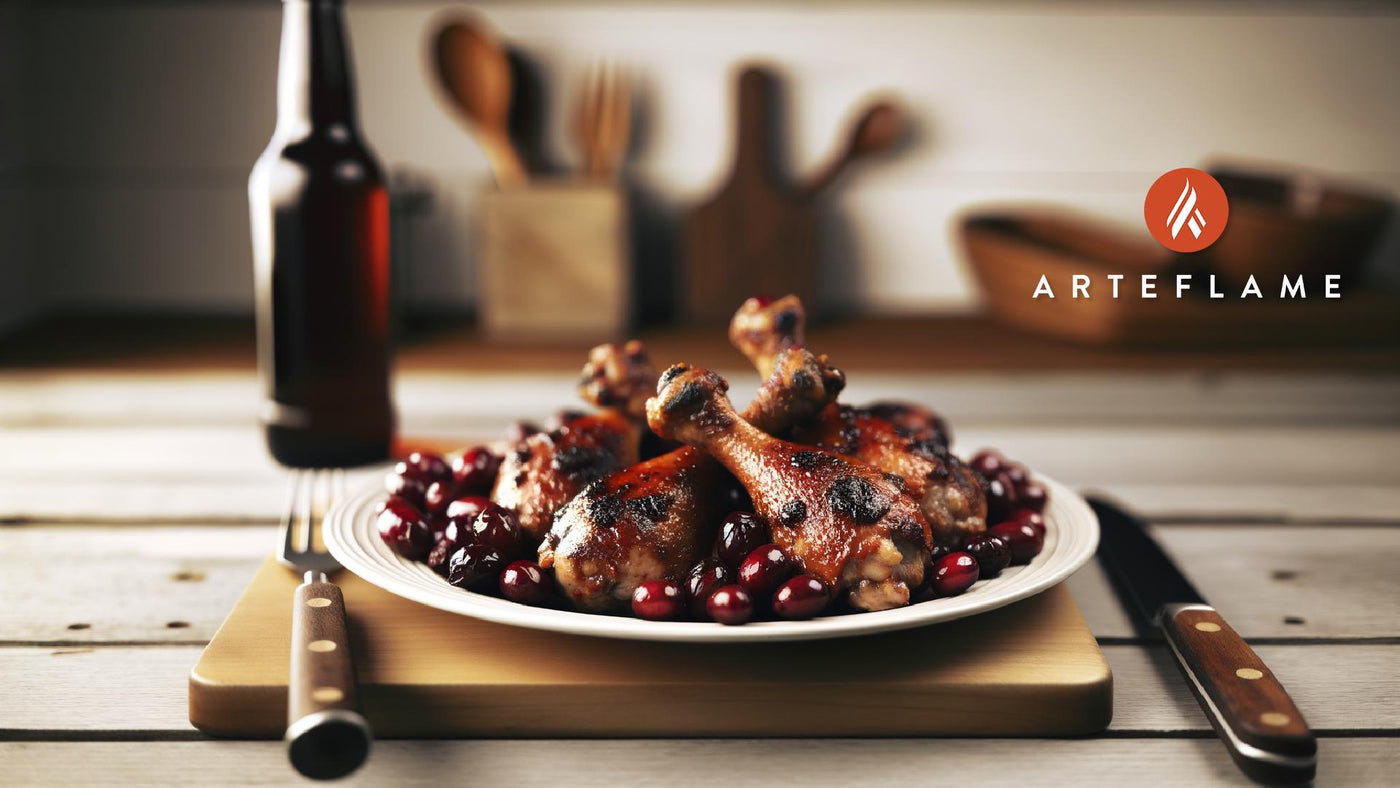 Massachusetts Cape Cod Cranberry BBQ Drumsticks