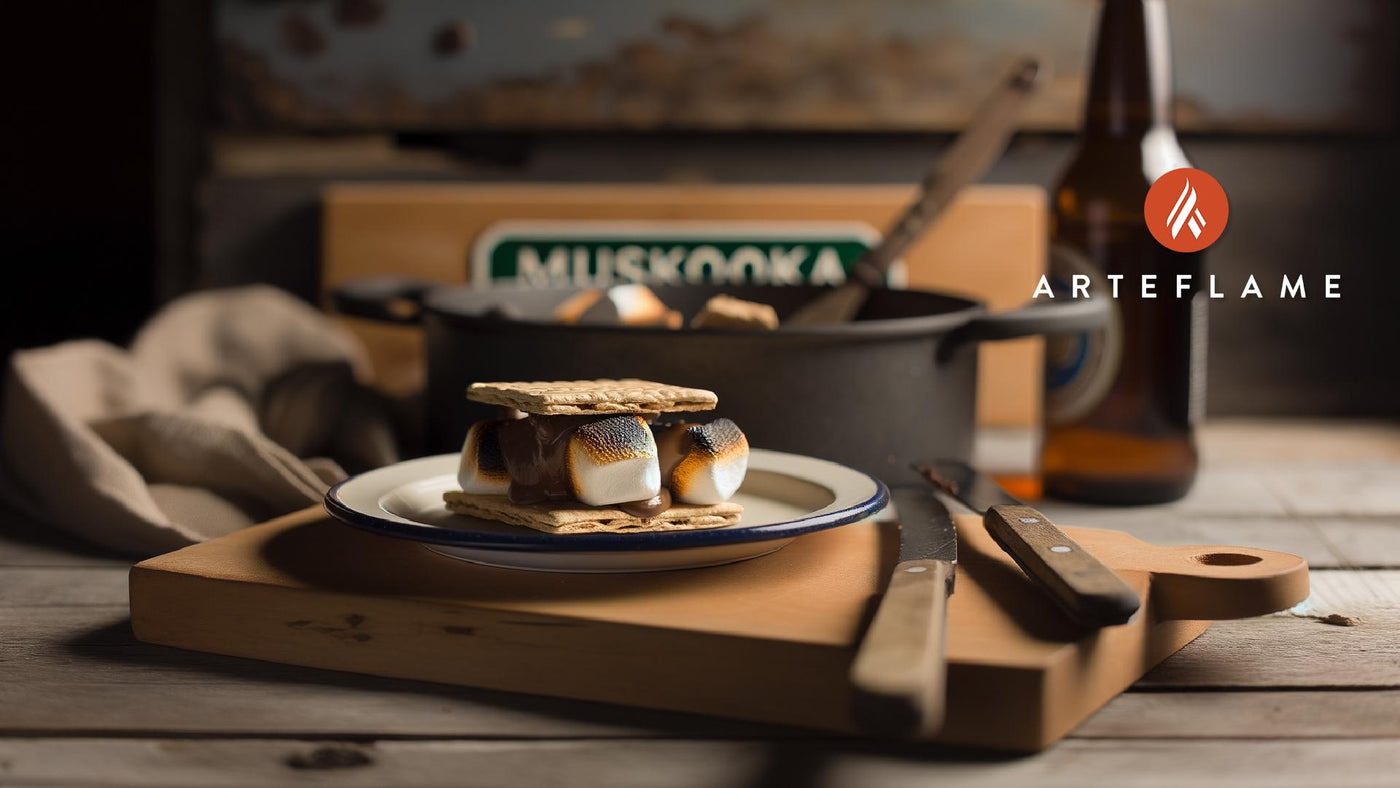 Canadian Muskoka-Style Grilled S’mores