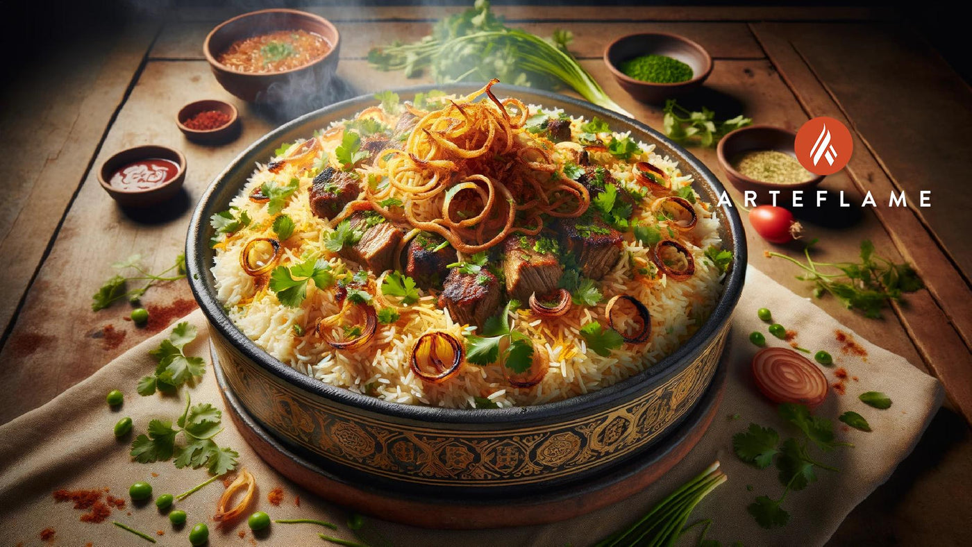 Smoky Biryani Recipe - Aromatic Feast on the Arteflame Grill