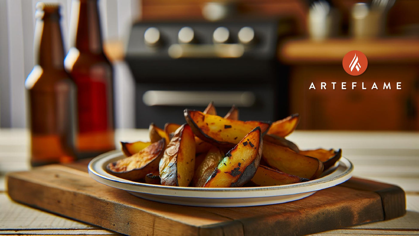 Crispy Grilled Indiana Potato Wedges