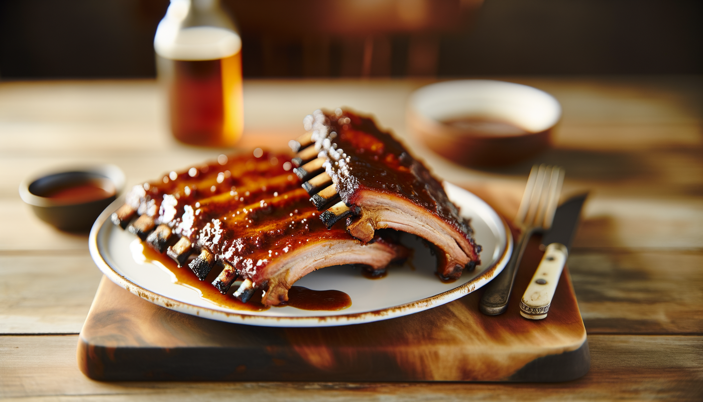 Iowa Maple-Glazed Pork Ribs on the Arteflame Grill