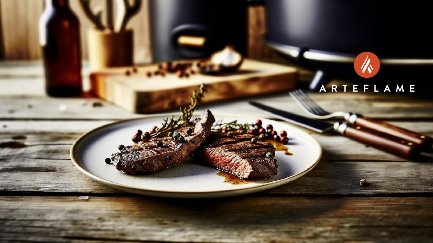 Norwegian Winter Grilled Reindeer Steaks