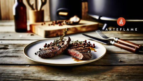 Norwegian Winter Grilled Reindeer Steaks