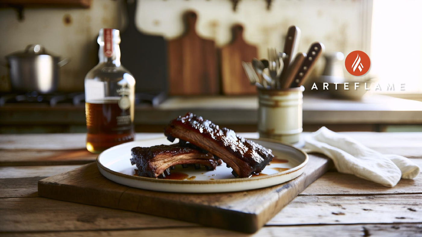 Alabama Bourbon Glazed Ribs on the Arteflame Grill