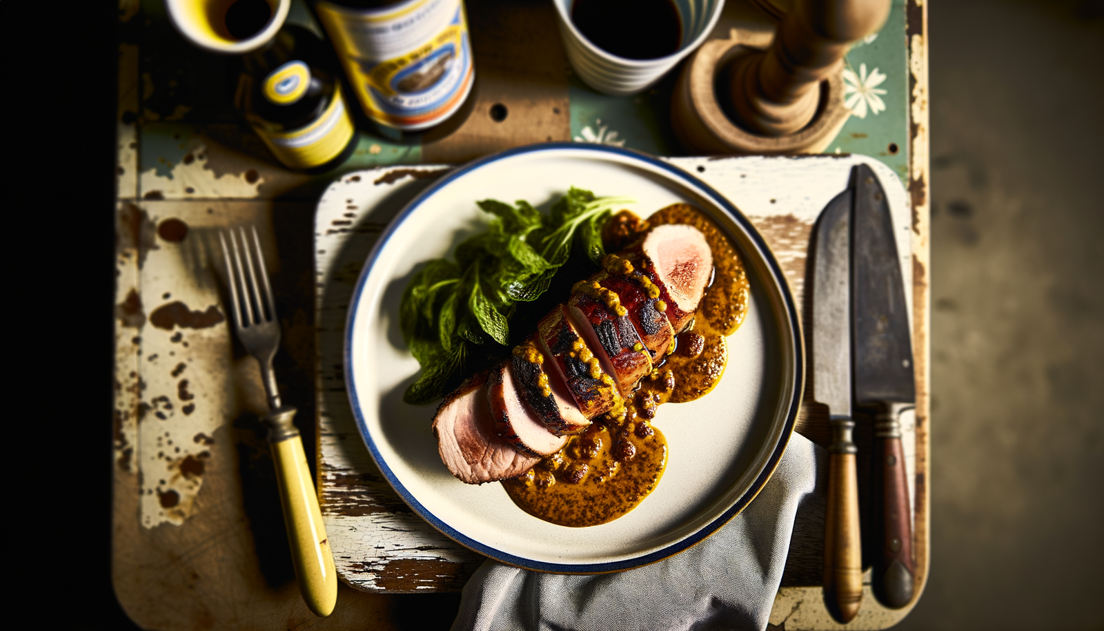 Swedish Mustard-Glazed Pork Tenderloin on the Arteflame Grill