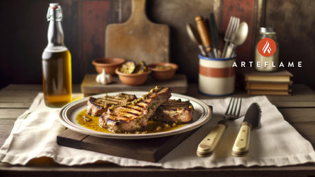 Florida Cuban Mojo Pork Chops on the Arteflame Grill