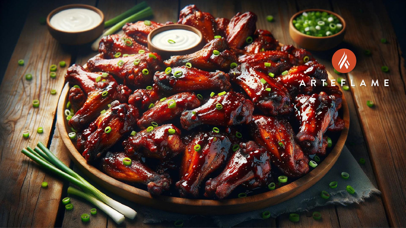 Ultimate Superbowl Chicken Wings Recipe on Arteflame Grill - Crispy & Flavorful BBQ Wings Tutorial