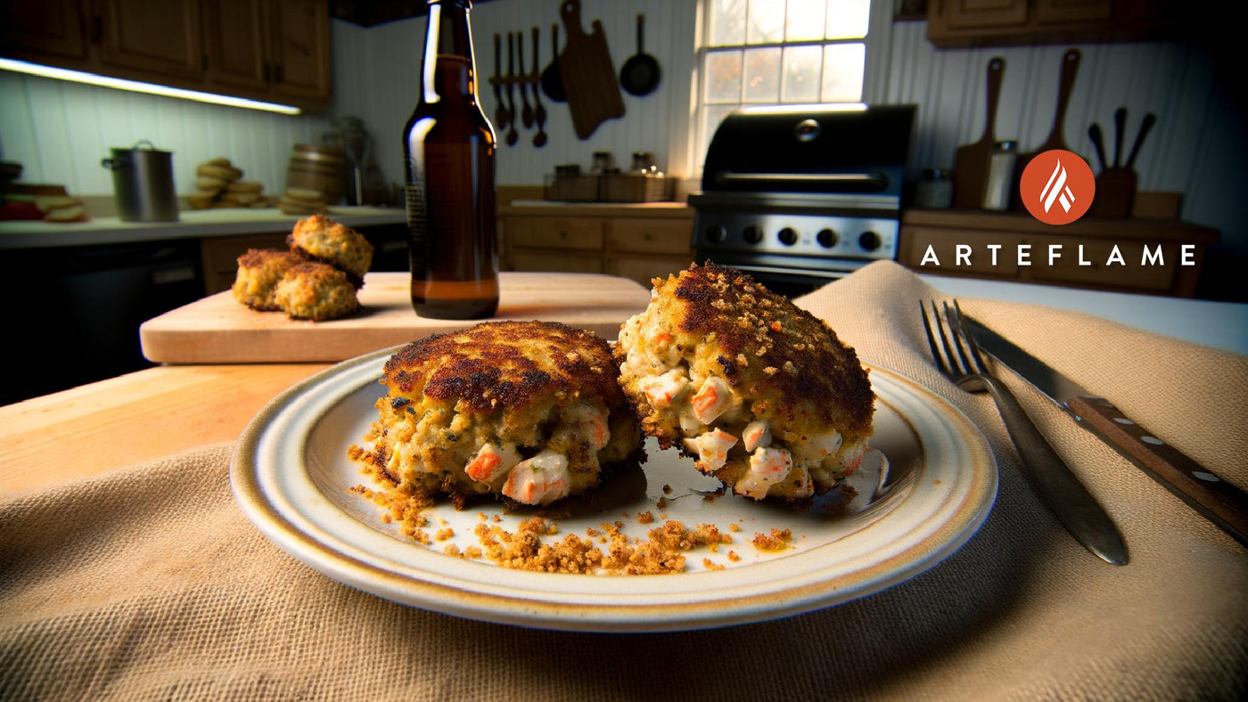 Delaware Blue Crab Cakes on the Arteflame Grill