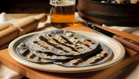 Colorado Grilled Blue Corn Tortillas