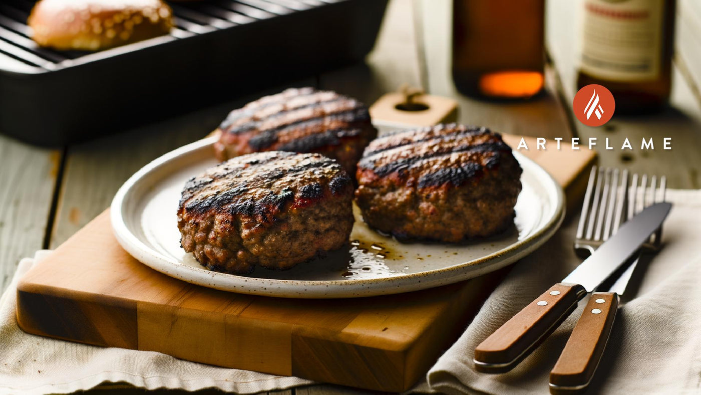 Wood-Fired Kentucky Elk Burgers