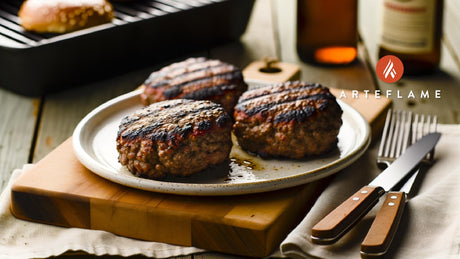 Wood-Fired Kentucky Elk Burgers