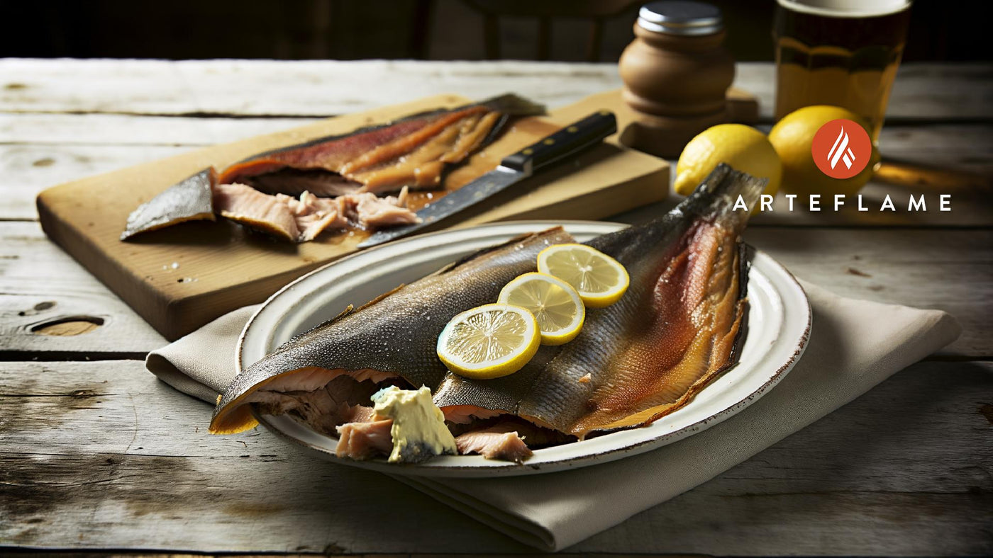 Italian Smoked Trout with Lemon Butter on Arteflame