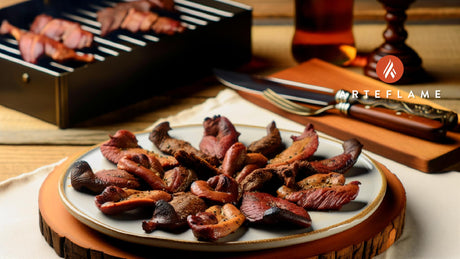 Portuguese Grilled Duck Hearts on Arteflame Grill