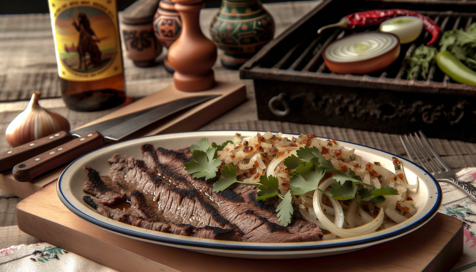 California-Style Carne Asada on the Arteflame Grill