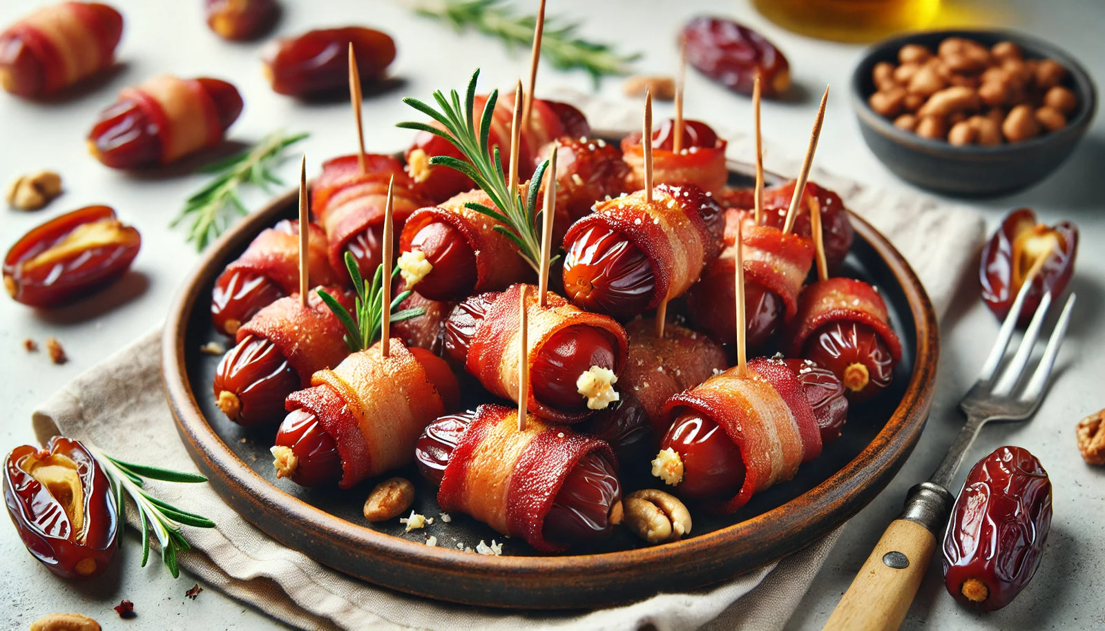 bacon-wrapped dates