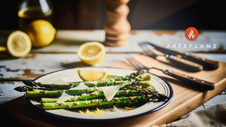 Grilled California Asparagus with Parmesan & Lemon