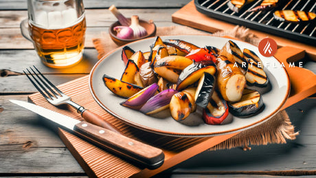 Polish-Style Roasted Root Vegetables on the Grill