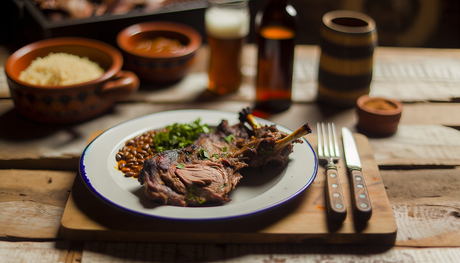 Mexican Grilled Barbacoa-Style Lamb on Arteflame