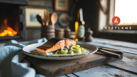 Finnish Lohikeitto-Inspired Grilled Salmon