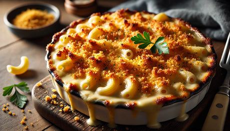 Béchamel Mac & Cheese with Crispy Topping