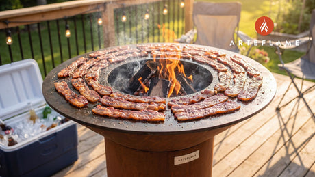 Beer Candied Bacon on the Grill