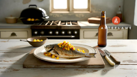 Grilled Maryland Rockfish with Mango Salsa