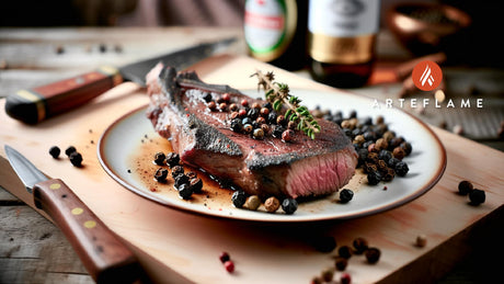 Austrian Spiced Venison Steak on Arteflame Grill