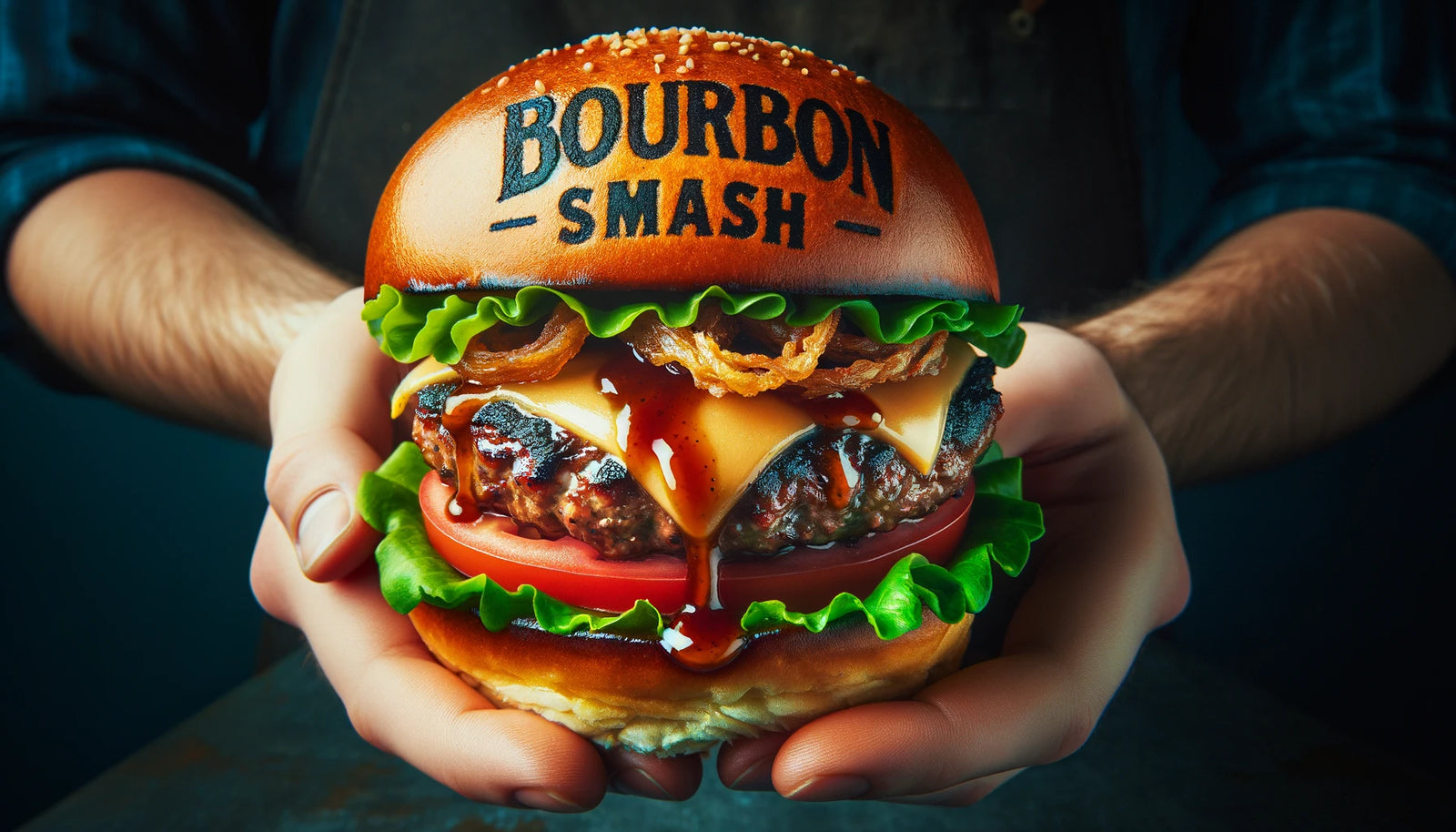 Grilled Bourbon Smash Burger