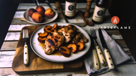 Kentucky Grilled Peach & Honey Glazed Chicken