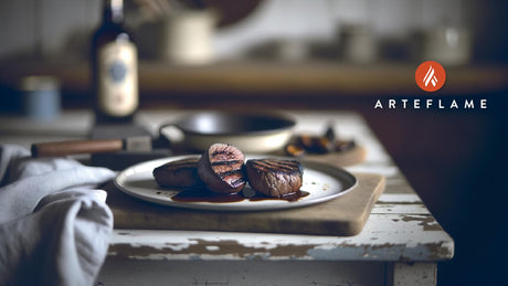 Kentucky Charcoal-Grilled Venison Medallions