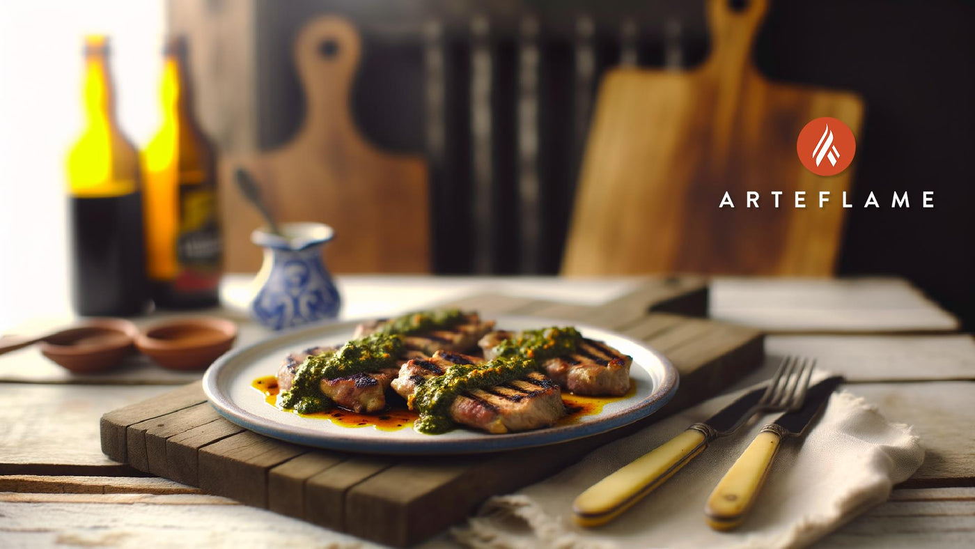 Portuguese Veal Cutlets with Chimichurri