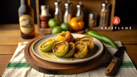 Alabama Grilled Green Tomatoes with Crispy Breading