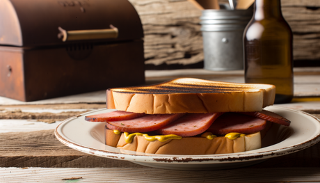 Arkansas Grilled Bologna Sandwich