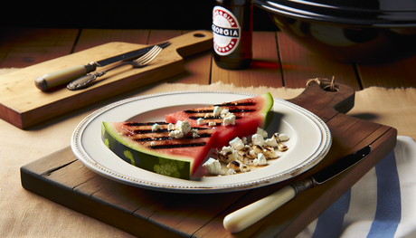 Georgia Grilled Watermelon with Feta