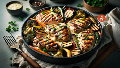 Perfect Grilled Chicken and Vegetable Casserole on the Arteflame Grill