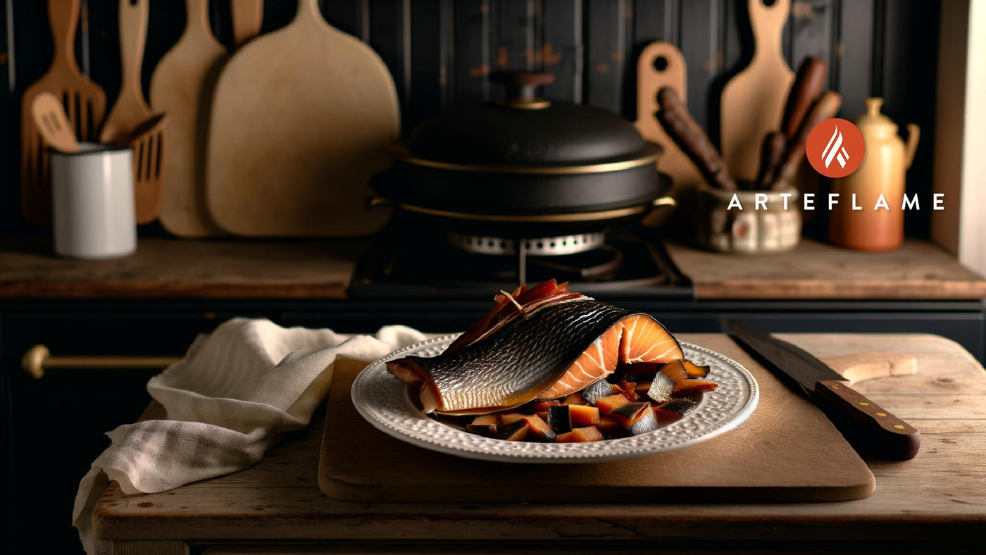 Swedish Smoked Arctic Char with Birchwood Chips