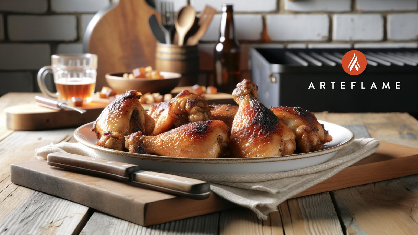 Arkansas Sweet Tea-Brined Chicken Quarters